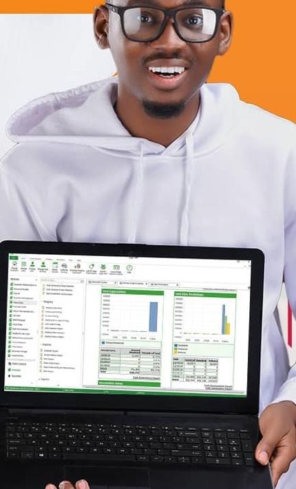 Apprenant en classe virtuelle sur ordinateur
